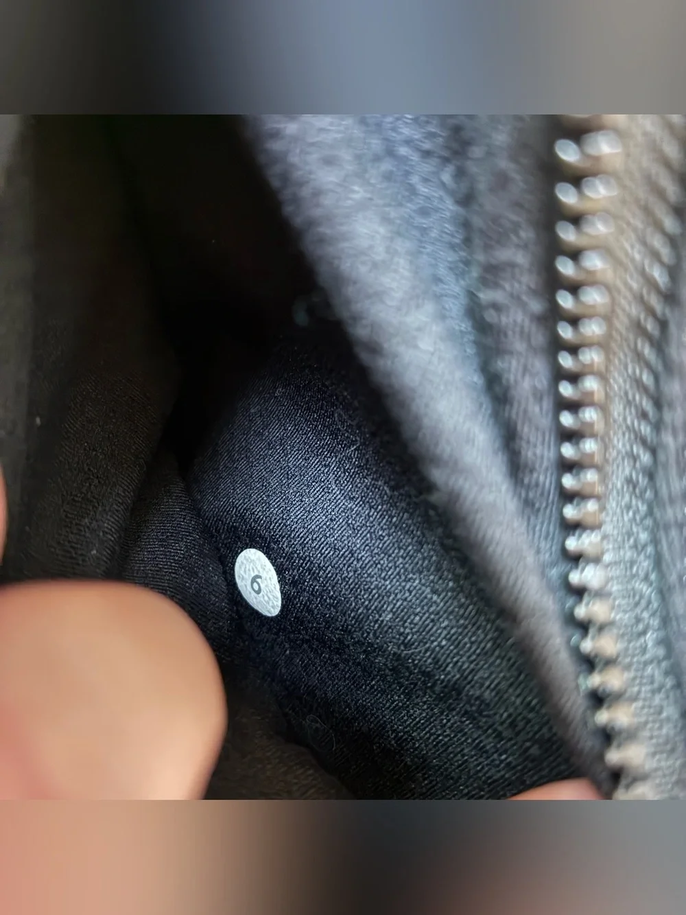 Lululemon black define zip-up jacket